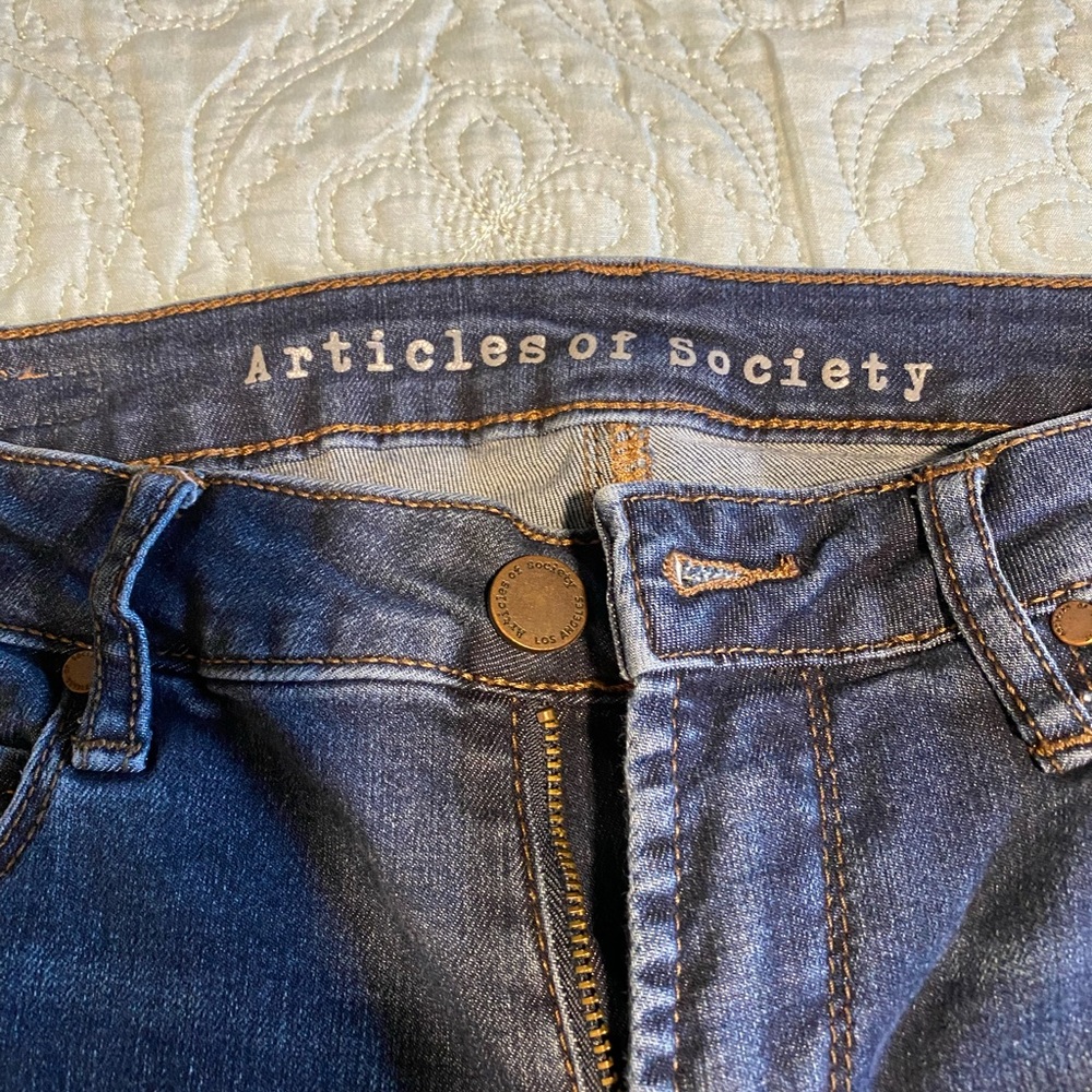 Articles of society mid rise skinny - size 27 (4)